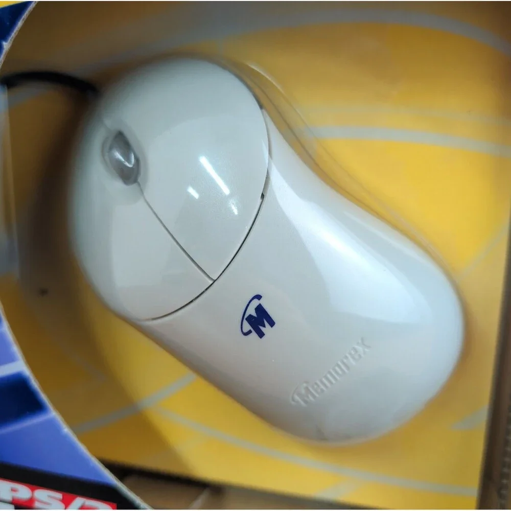Memorex PS/2 ScrollPro Wired Computer Mouse 3202-2382 NEW IN BOX Scroll Pro